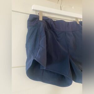 Athleta Navy Athletic Shorts - Size L